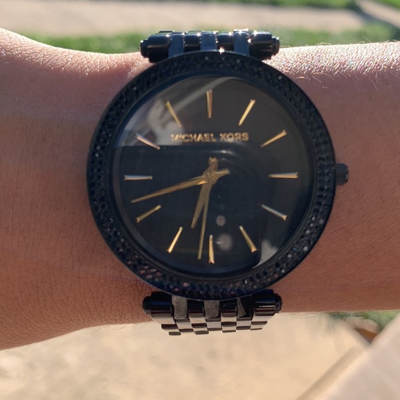 Black Michael Kors Watch - Picture 2 of 5